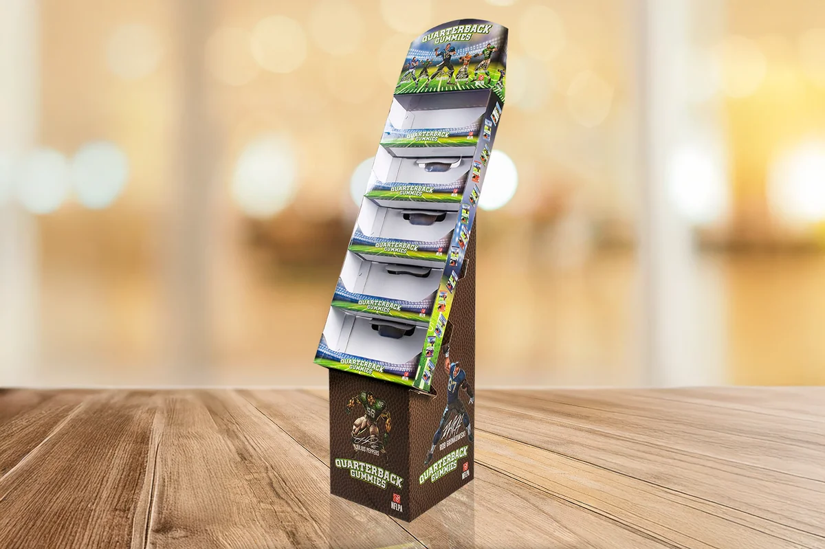 Karton Stand - QuerterBack Gummies
