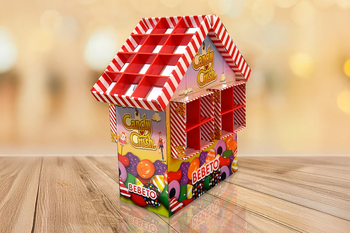 Karton Stand - Bebeto Candy Crush