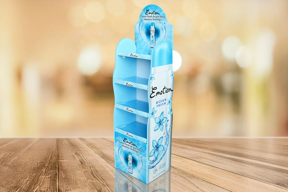 Karton Stand - Emotion Ocean Fresh