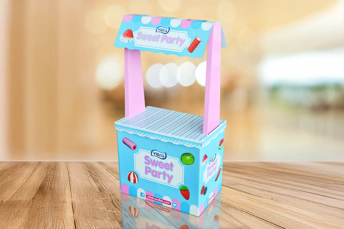 Karton Stand - Vidal Sweet Party