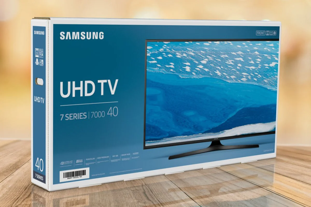 Oluklu Koli - Samsung UHD TV