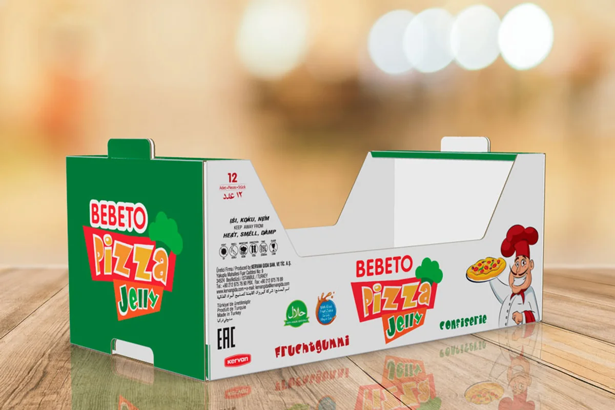 Oluklu Koli - Bebeto Pizza Jelly