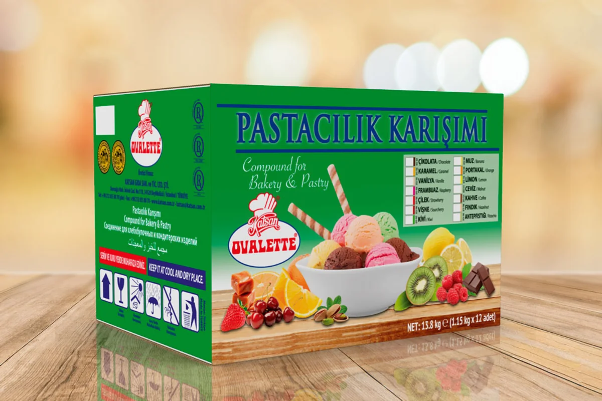 Oluklu Koli - Dualette Pastacılık Karışımı